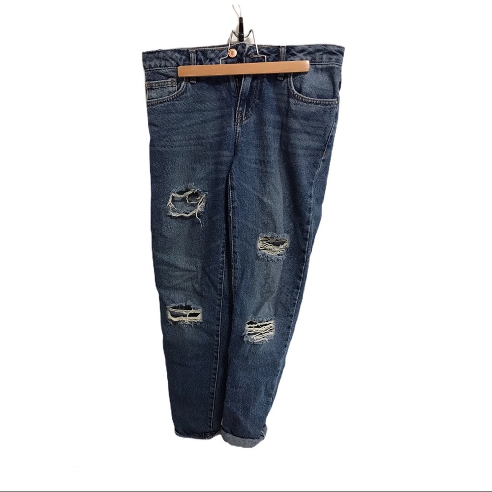 Forever 21 Destroyed Ripped Style Jeans